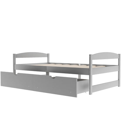 Platform Bed With 2 Drawers - The Sleep Loft - Online Mattress Showroom NYC