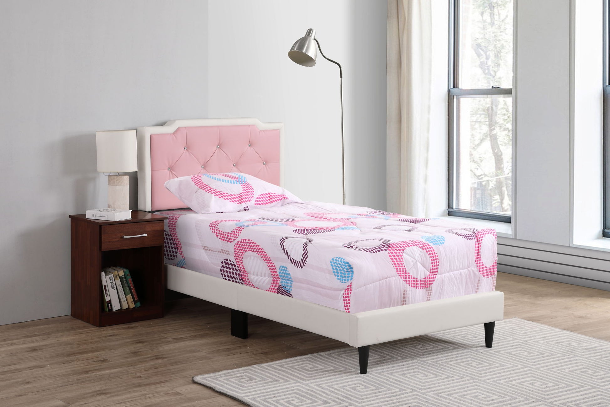 Button Tufted Bed Charming For Cozy Spaces - The Sleep Loft - Online Mattress Showroom NYC