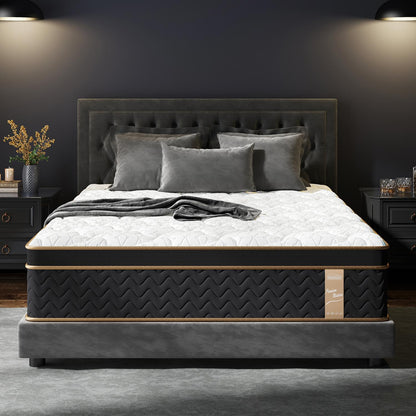 Plush Hybrid Mattresses With Gel Memory Foam, Individual Pocket Spring Motion Isolation Edge Support - The Sleep Loft - Online Mattress Showroom NYC