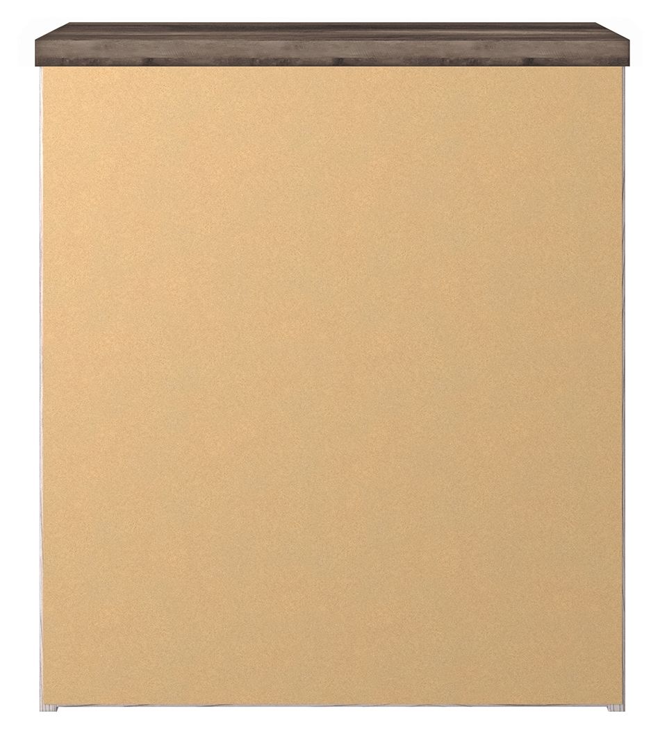 Gerridan - Two Drawer Night Stand - White / Gray - The Sleep Loft - Online Mattress Showroom NYC