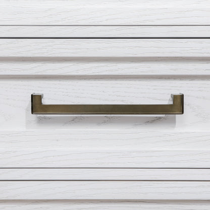 Avril - 2 Drawer Nightstand - White - The Sleep Loft - Online Mattress Showroom NYC