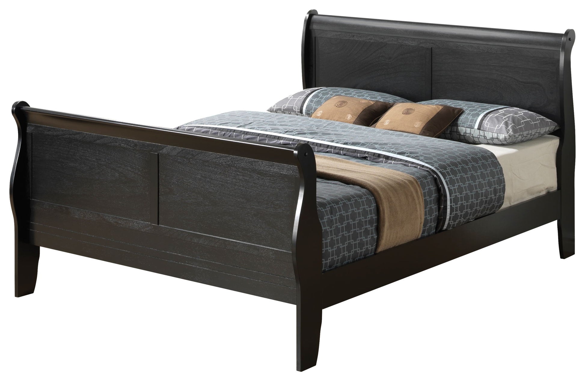 Panel Sleigh Bed - The Sleep Loft - Online Mattress Showroom NYC