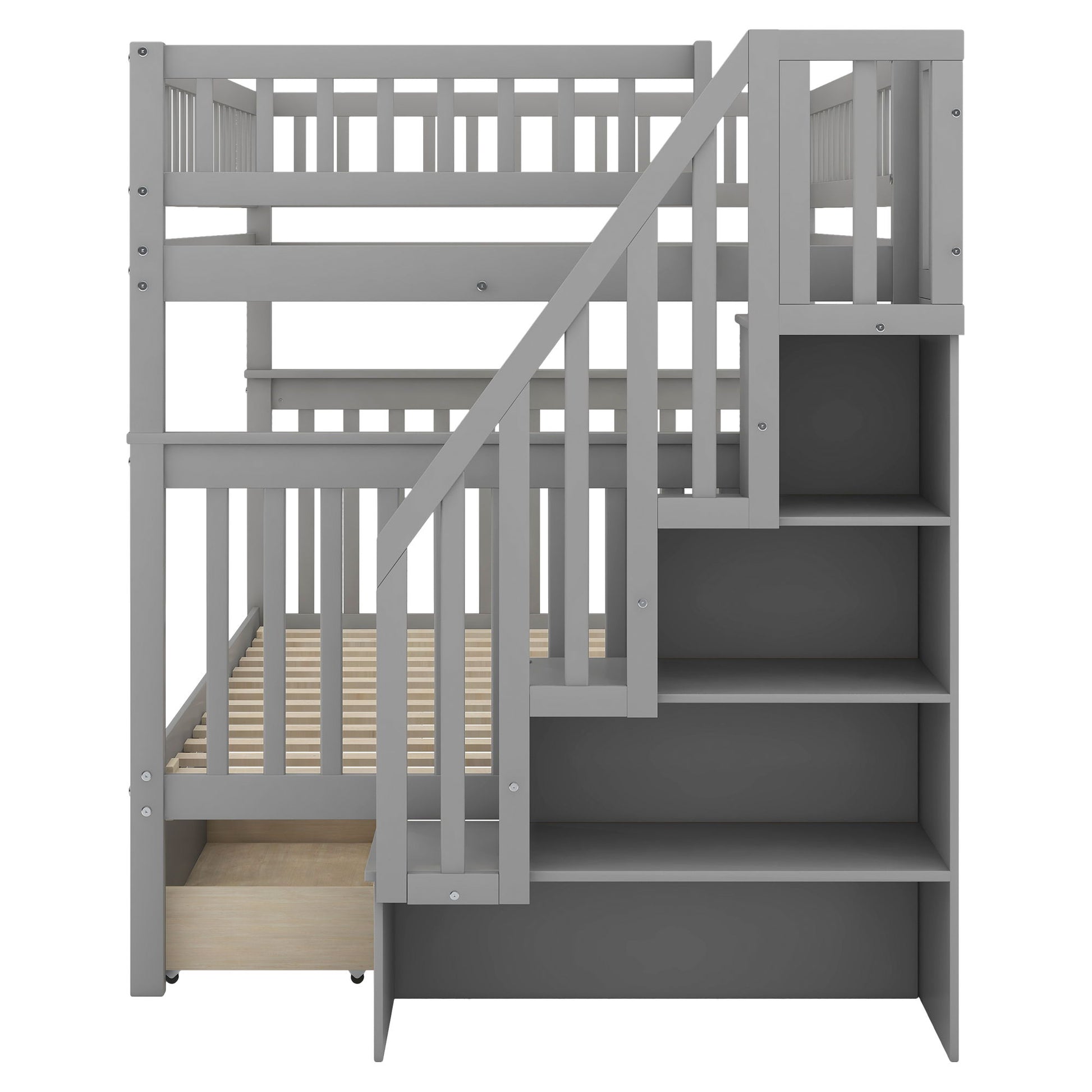 Bunk Bed With Staircase - The Sleep Loft - Online Mattress Showroom NYC