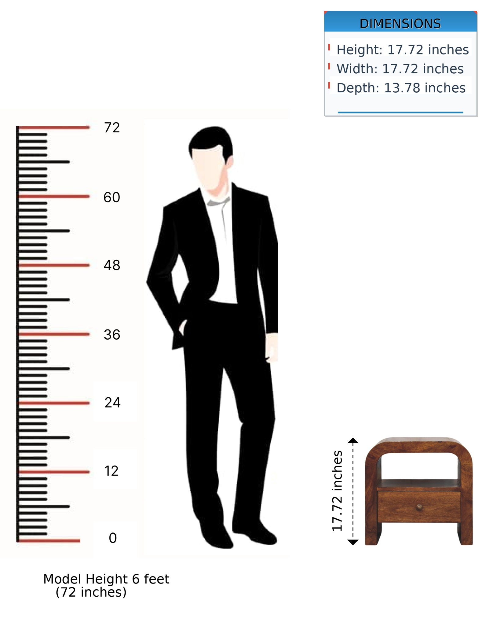 Darcy - Nightstand With Drawer And Open Shelf - Brown - The Sleep Loft - Online Mattress Showroom NYC