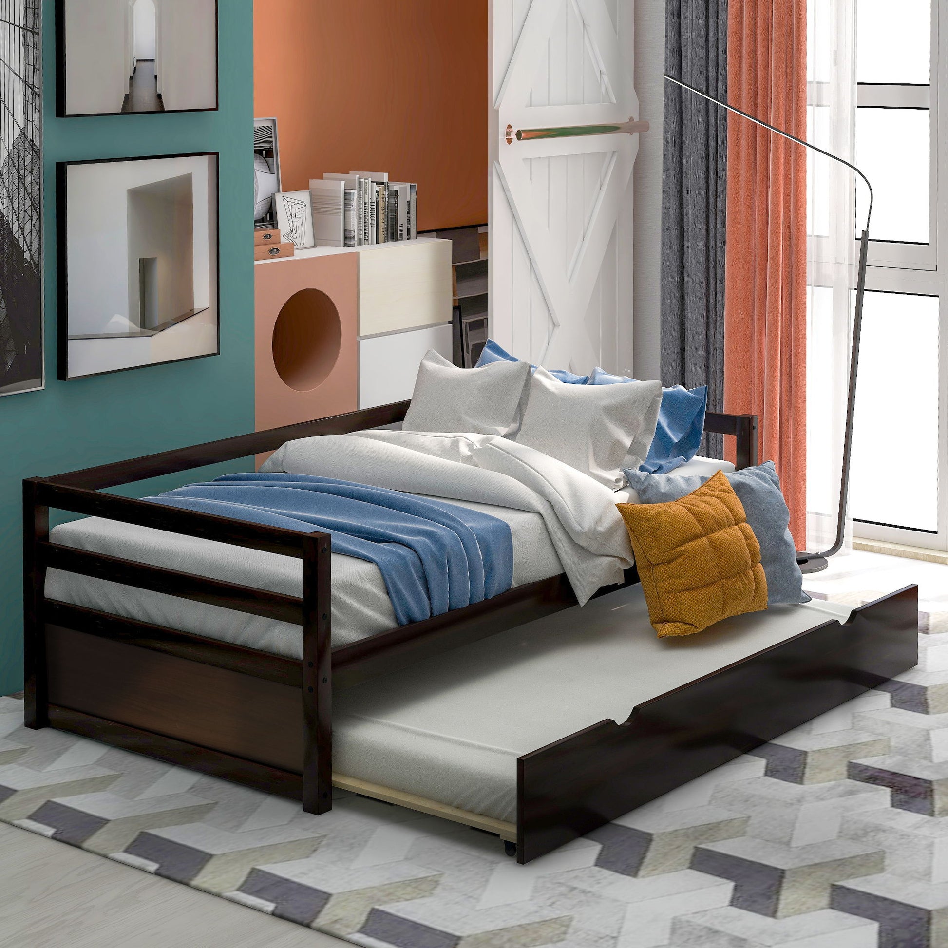 Twin Daybed With Trundle Frame Set - The Sleep Loft - Online Mattress Showroom NYC