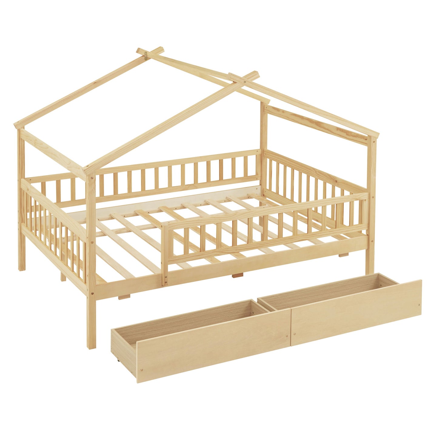 House Bed With 2 Drawers - The Sleep Loft - Online Mattress Showroom NYC