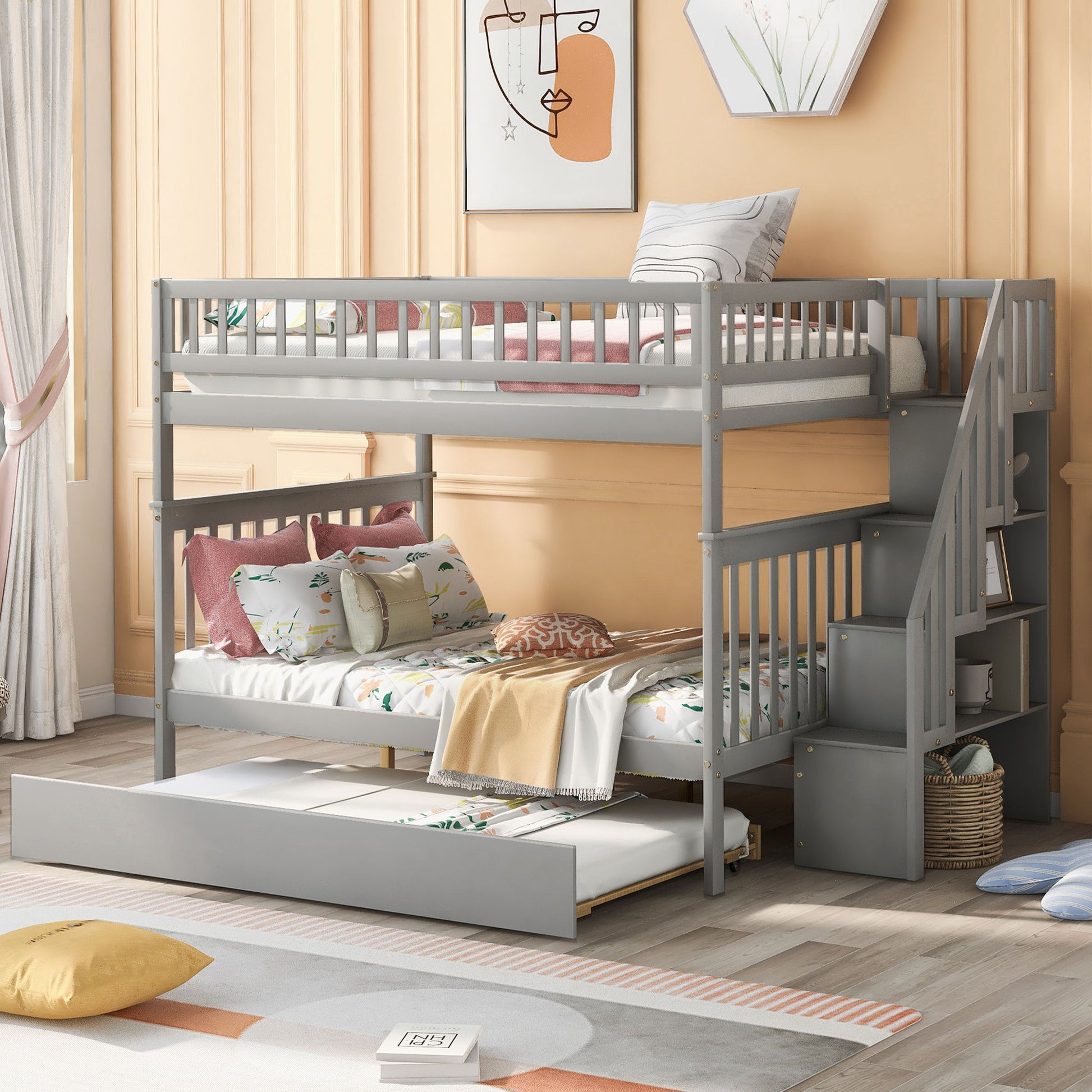 Bunk Bed With Staircase - The Sleep Loft - Online Mattress Showroom NYC