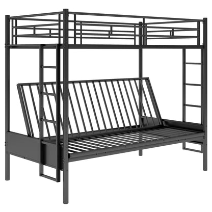 Twin Over Full Bunk Bed, Multifunction - Black - The Sleep Loft - Online Mattress Showroom NYC