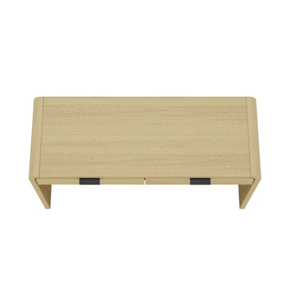 Grace - Office Desk & 2 Drawers - Oak - The Sleep Loft - Online Mattress Showroom NYC