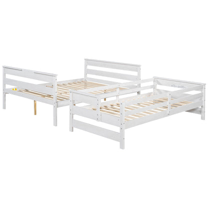 Detachable Design Bunk Bed With Ladder - The Sleep Loft - Online Mattress Showroom NYC