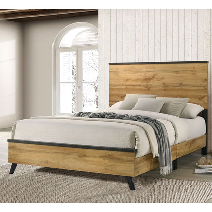 Fraser - Queen Panel Bed - Natural - The Sleep Loft - Online Mattress Showroom NYC
