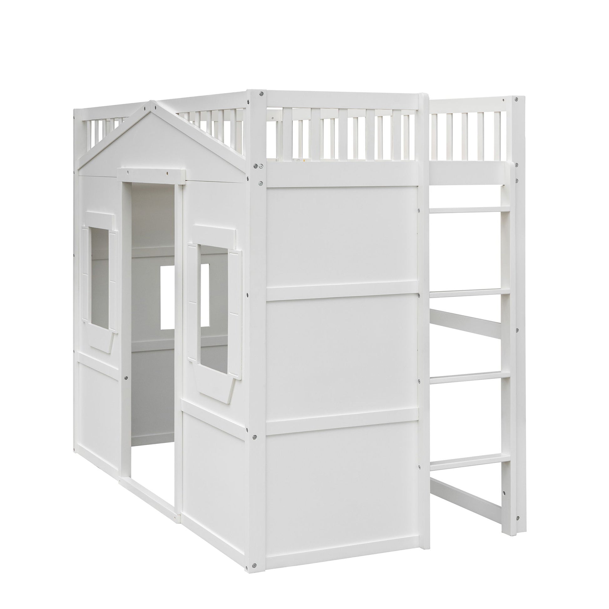 House Loft Bed With Ladder - The Sleep Loft - Online Mattress Showroom NYC
