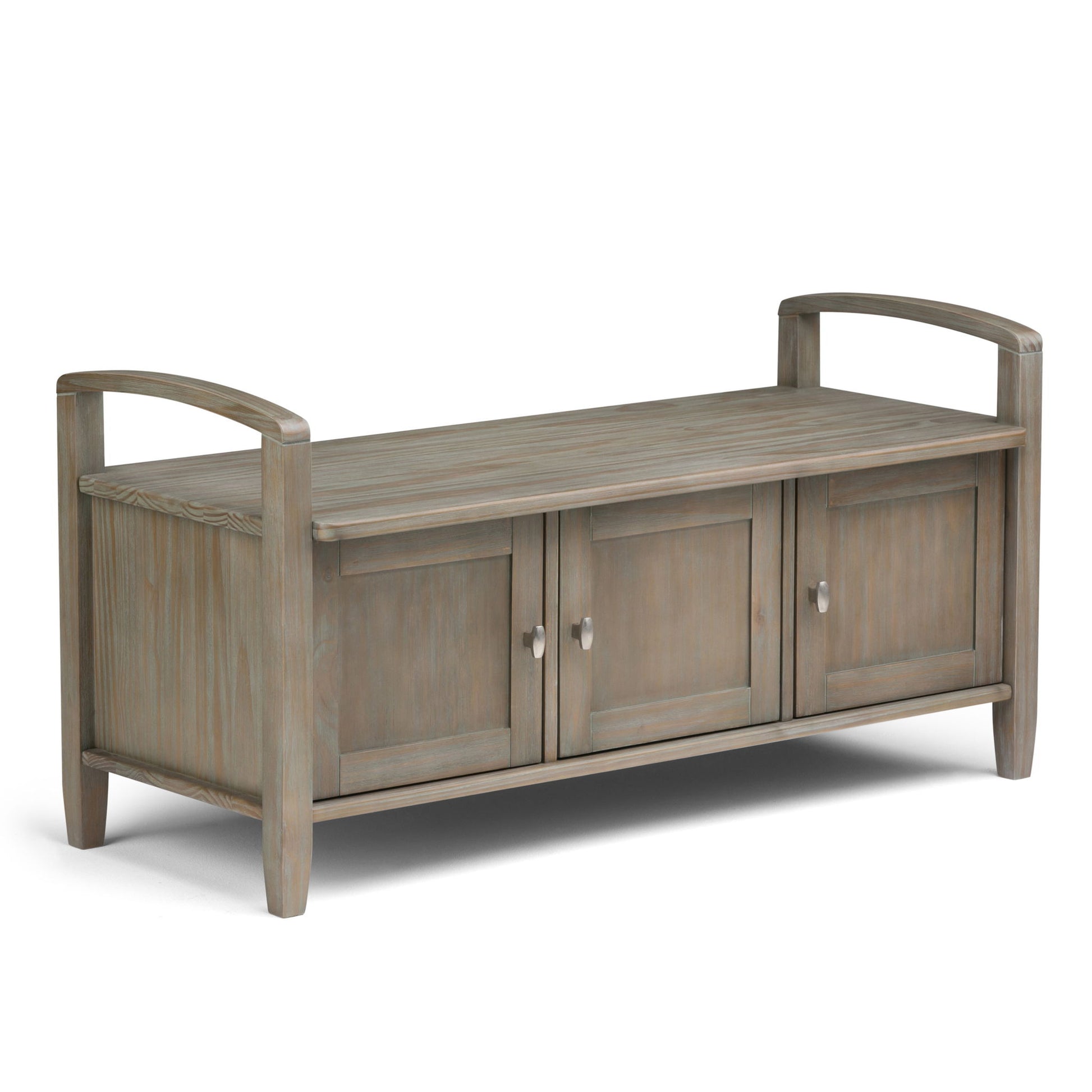 Warm Shaker - Handcrafted Entryway Storage Bench - The Sleep Loft - Online Mattress Showroom NYC