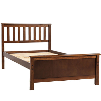 Platform Bed With Headboard, Footboard And Wood Slat Support - The Sleep Loft - Online Mattress Showroom NYC