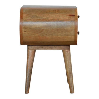 Circular Nightstand - The Sleep Loft - Online Mattress Showroom NYC