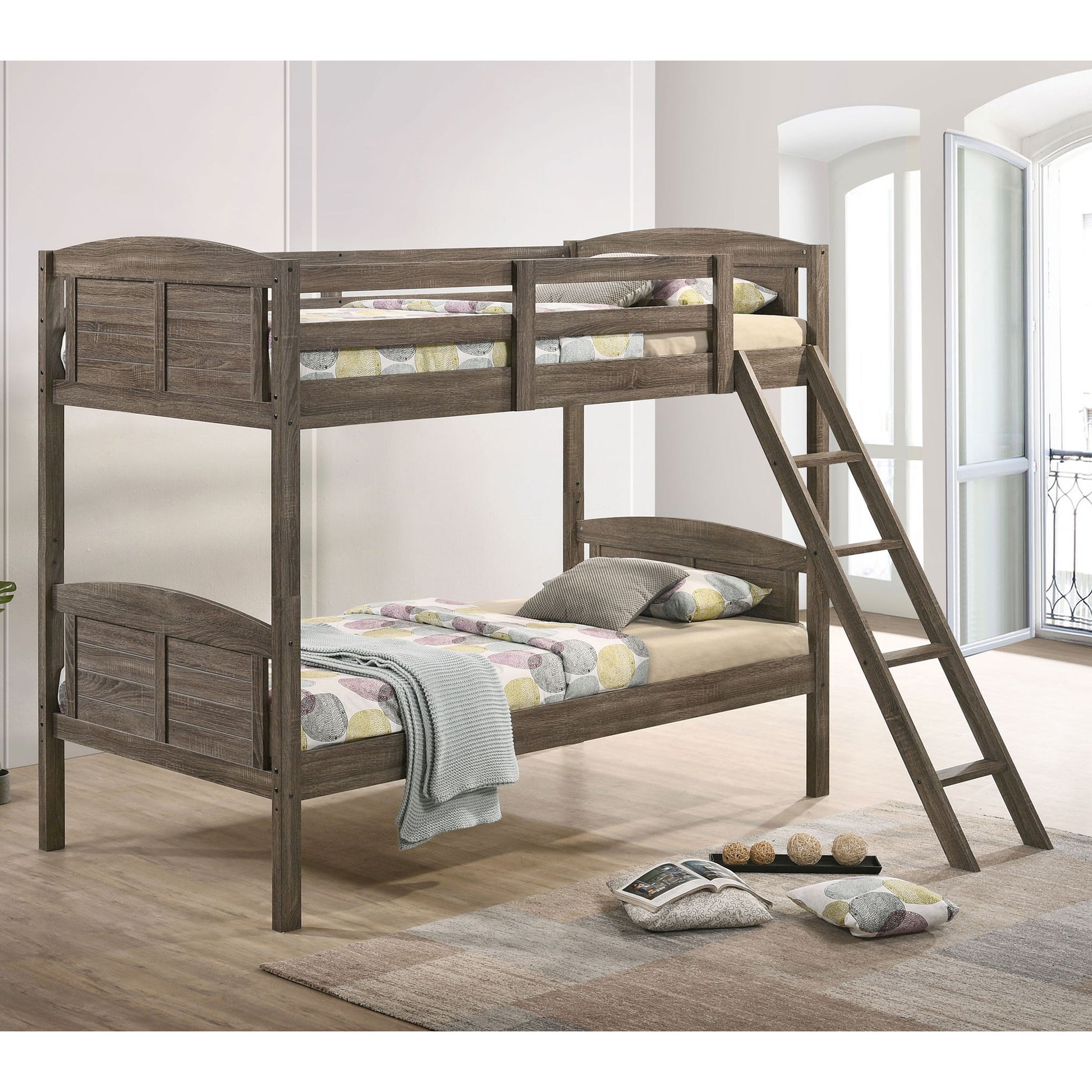 Wiley - Bunk Bed With Ladder - The Sleep Loft - Online Mattress Showroom NYC