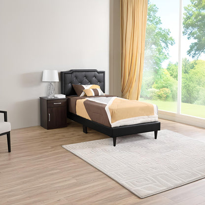 Button Tufted Bed Charming For Cozy Spaces - The Sleep Loft - Online Mattress Showroom NYC