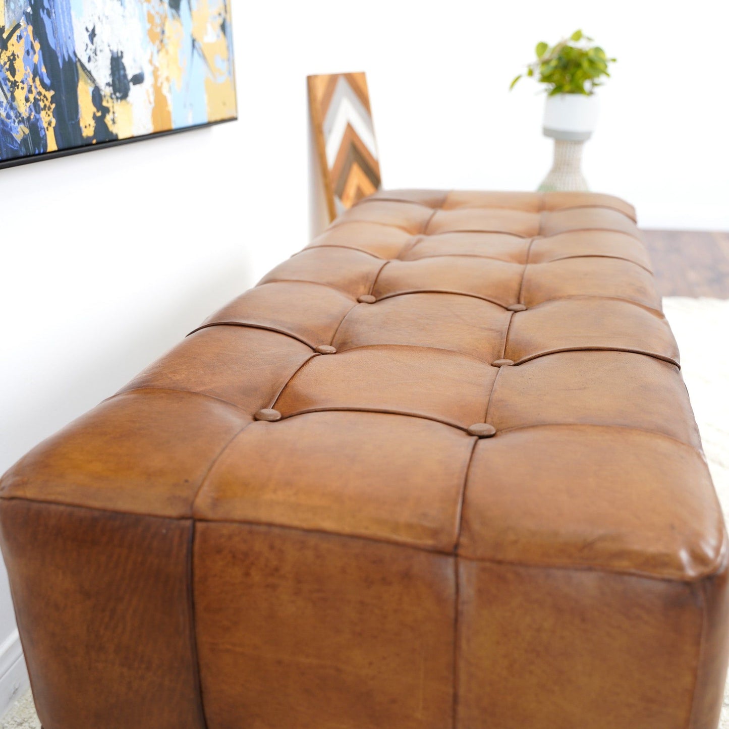Benjiro - Bench - Tan - The Sleep Loft - Online Mattress Showroom NYC