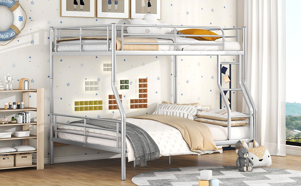 Steel Construction Bunk Bed - The Sleep Loft - Online Mattress Showroom NYC