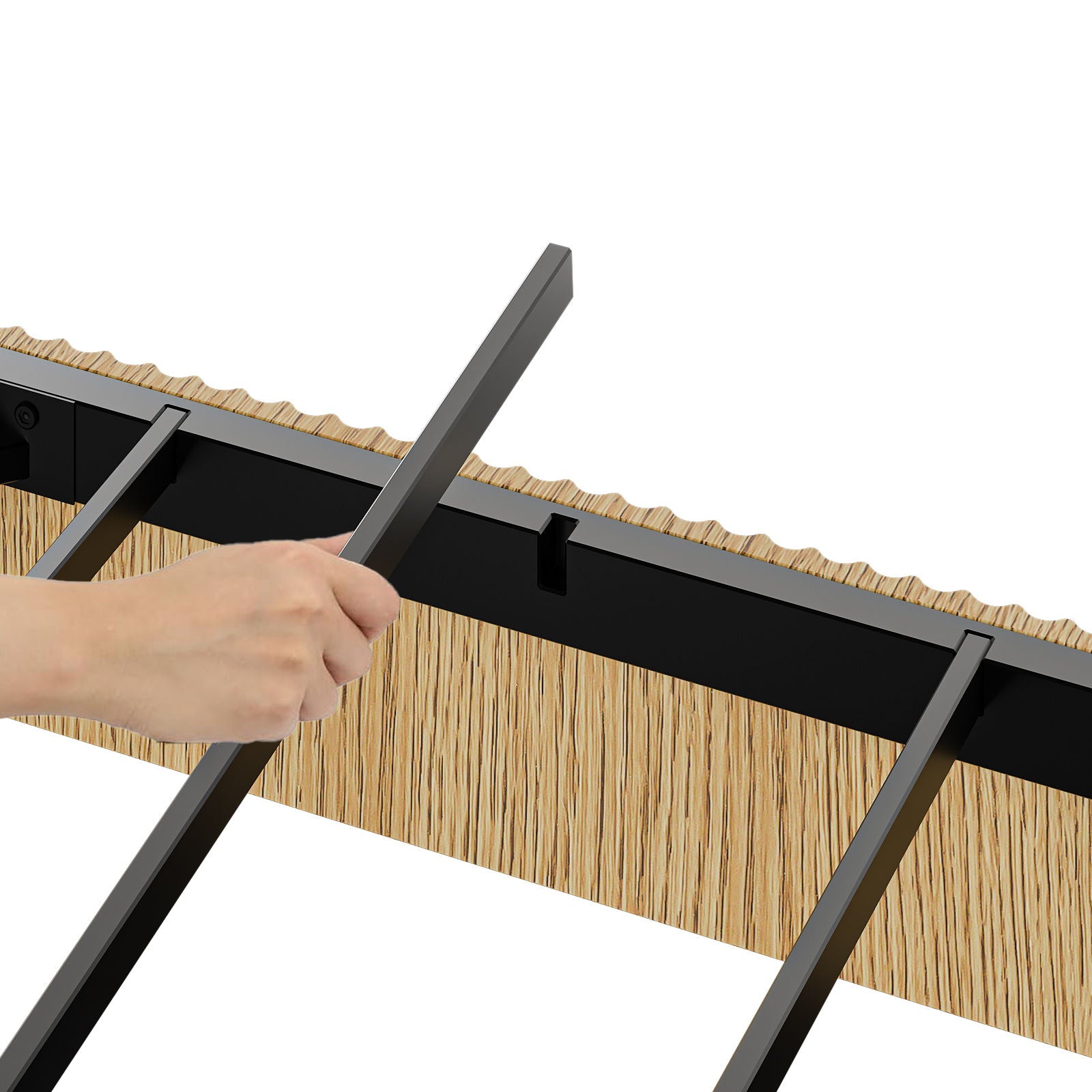 Floating Bedstead With Charging Station And LED Lights - The Sleep Loft - Online Mattress Showroom NYC