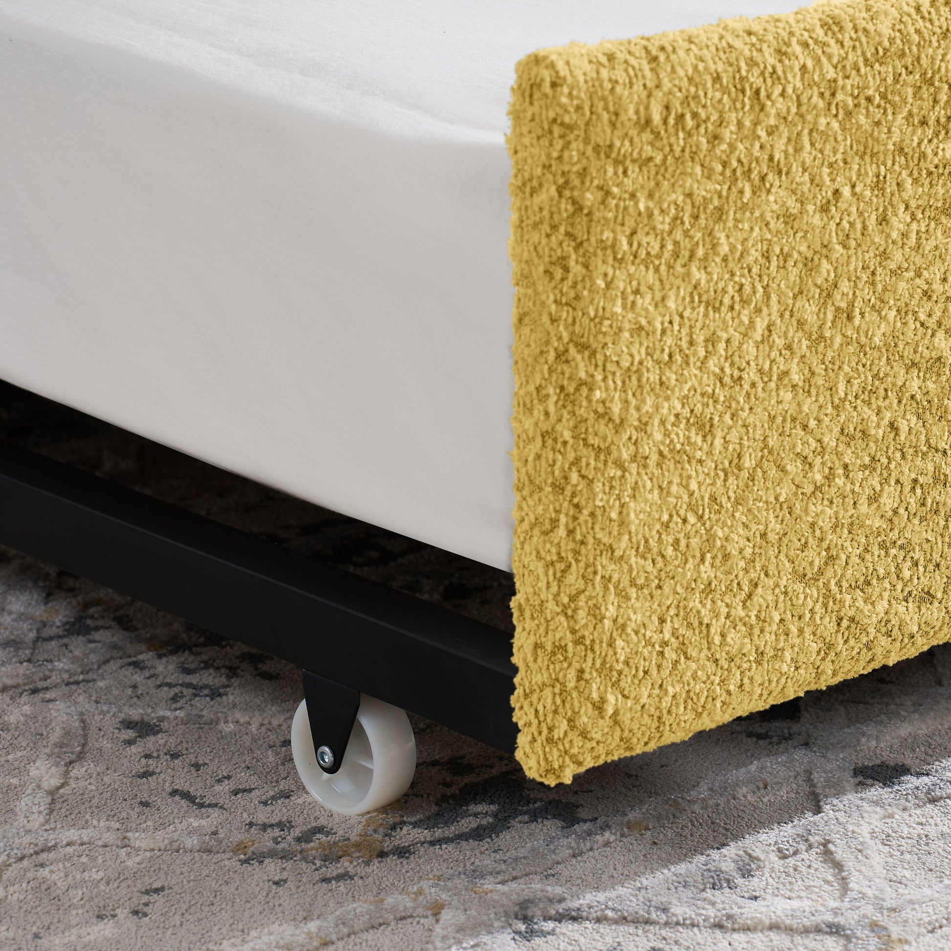 Upholstered Daybed With Pop Up Trundle - The Sleep Loft - Online Mattress Showroom NYC