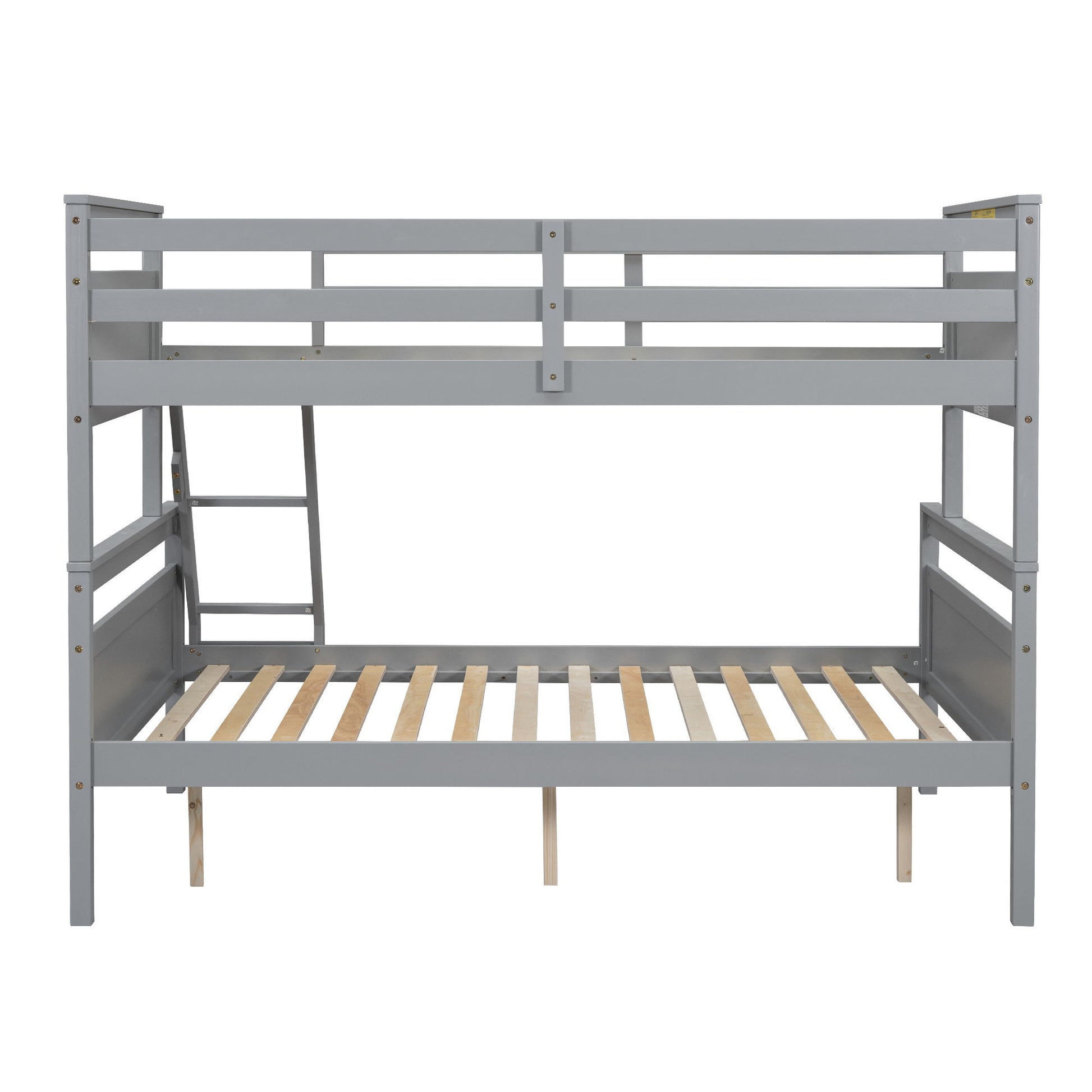 Bunk Bed With Ladder And Safety Guardrail - The Sleep Loft - Online Mattress Showroom NYC