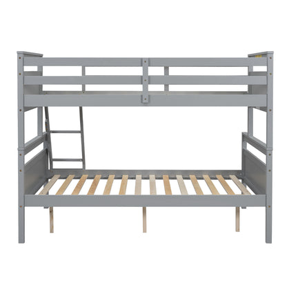 Bunk Bed With Ladder And Safety Guardrail - The Sleep Loft - Online Mattress Showroom NYC