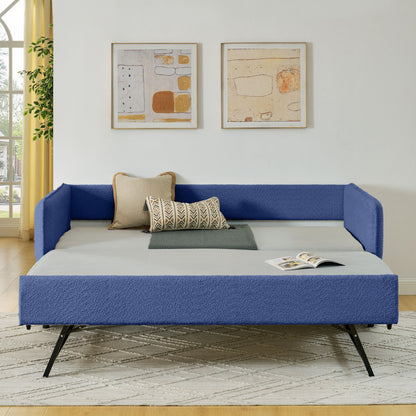 Upholstered Daybed With Pop Up Trundle - The Sleep Loft - Online Mattress Showroom NYC