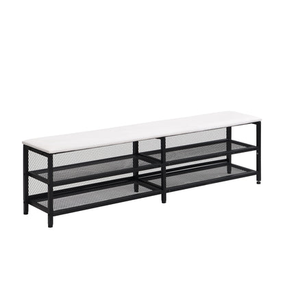 Platform Bed With 2 Tier Storage Shelves, Storage Cabinet - The Sleep Loft - Online Mattress Showroom NYC