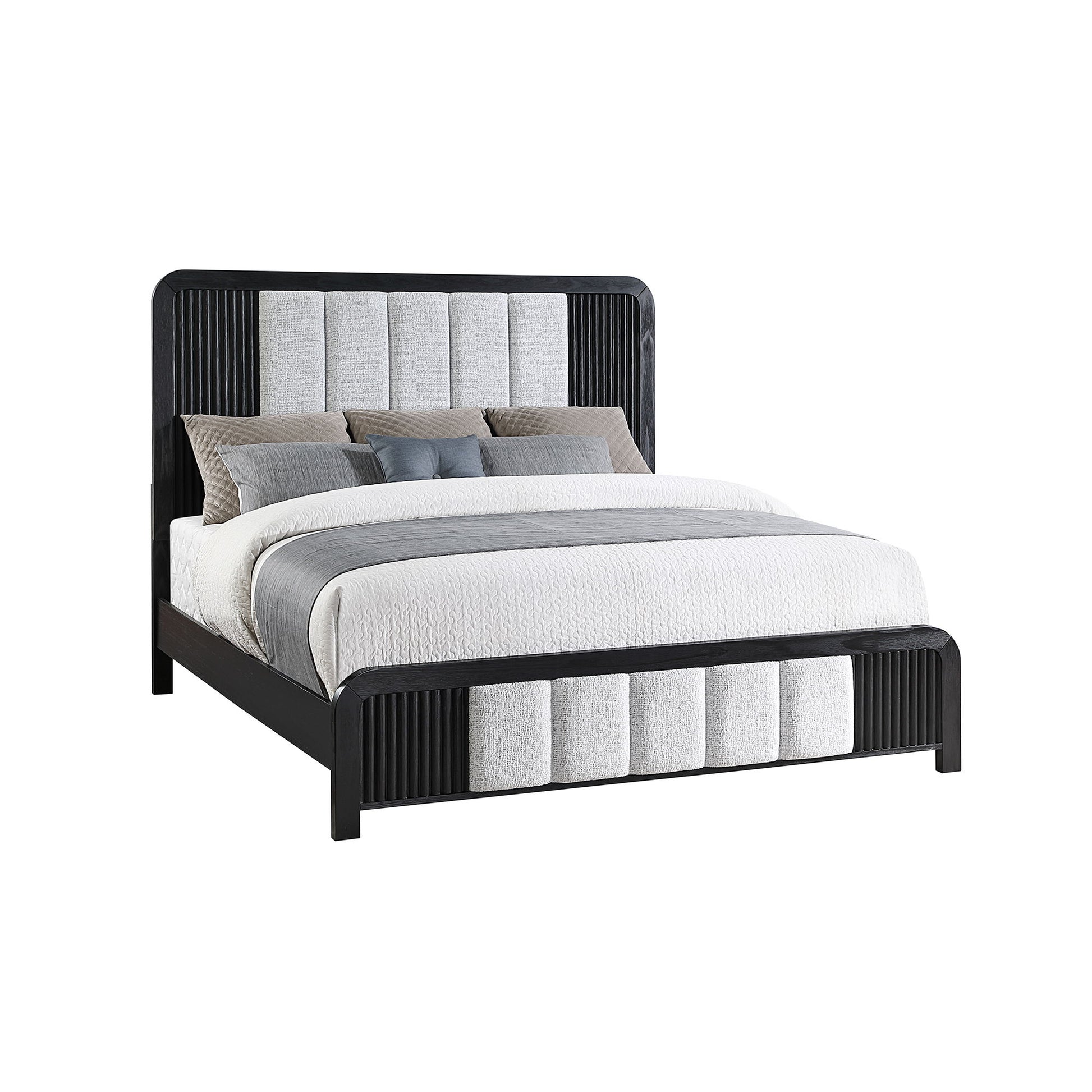 Beverly - Bed With Fluted Detailing - The Sleep Loft - Online Mattress Showroom NYC