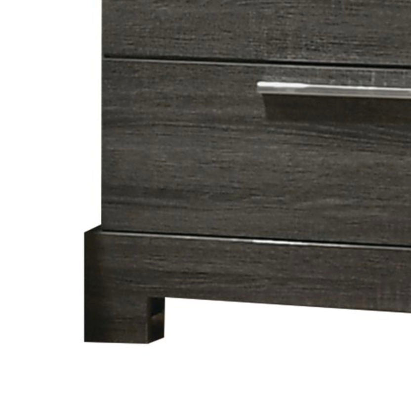 Lantha - Nightstand - Gray - The Sleep Loft - Online Mattress Showroom NYC