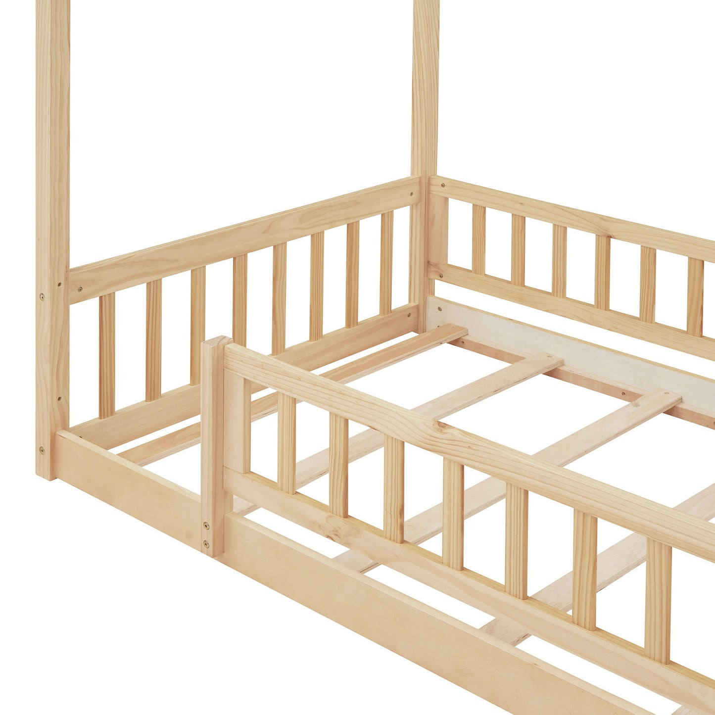 Bed House Bed Frame With Fence - The Sleep Loft - Online Mattress Showroom NYC