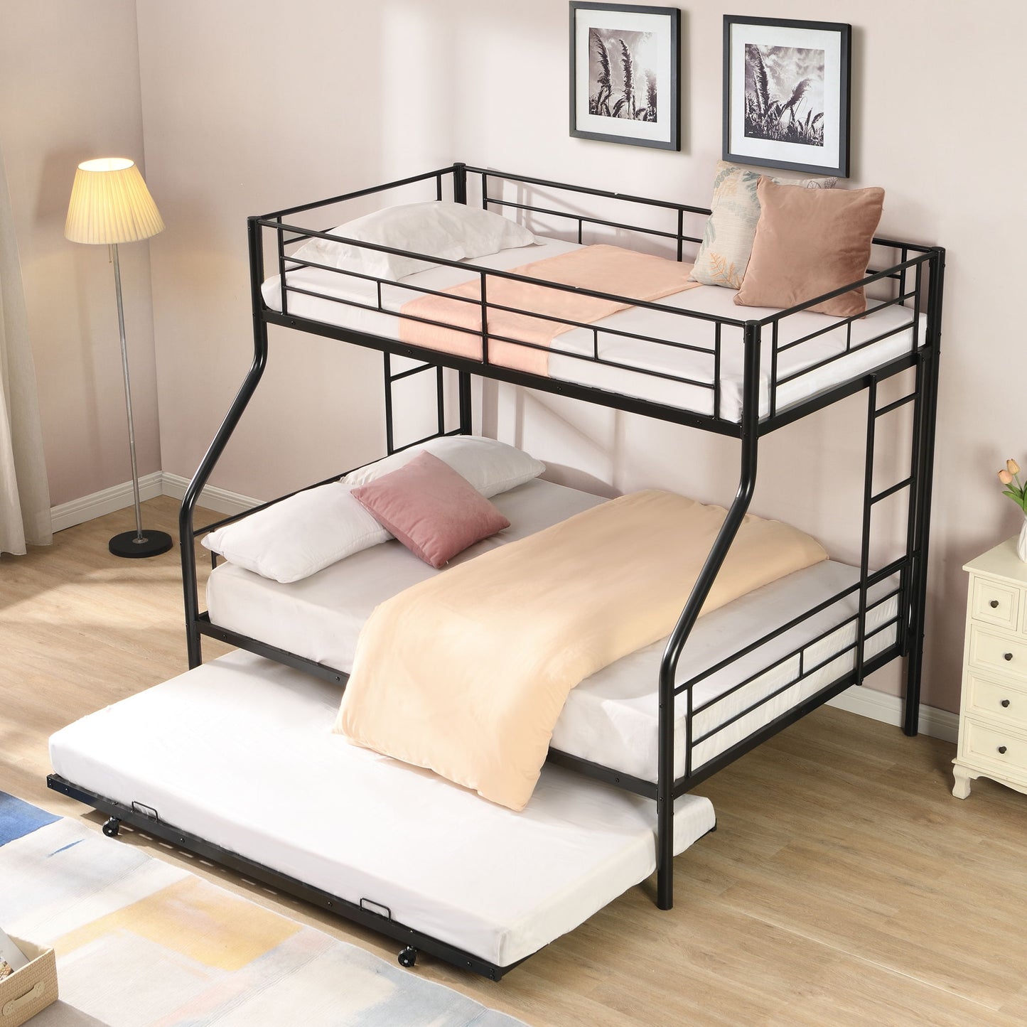 Modern Metal Bunk Bed - The Sleep Loft - Online Mattress Showroom NYC