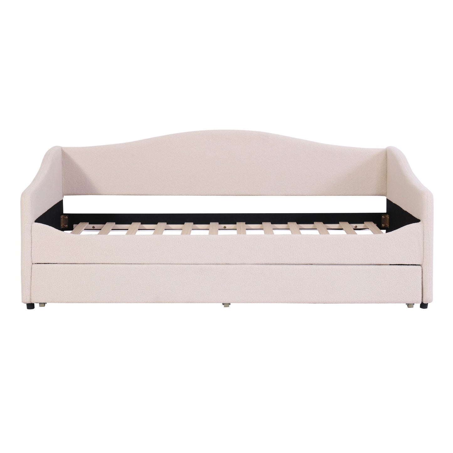 Design Upholstered Daybed With Light And Trundle - The Sleep Loft - Online Mattress Showroom NYC
