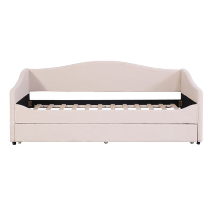Design Upholstered Daybed With Light And Trundle - The Sleep Loft - Online Mattress Showroom NYC