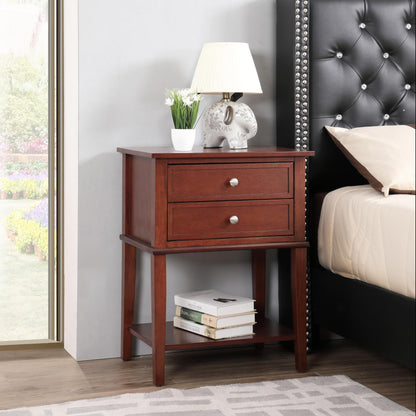 Vibrant Contemporary Nightstand - The Sleep Loft - Online Mattress Showroom NYC