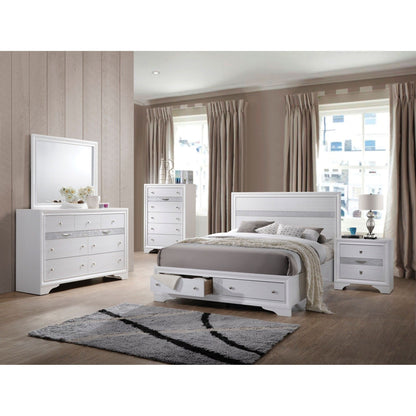 Naima - Chic Design Nightstand - The Sleep Loft - Online Mattress Showroom NYC