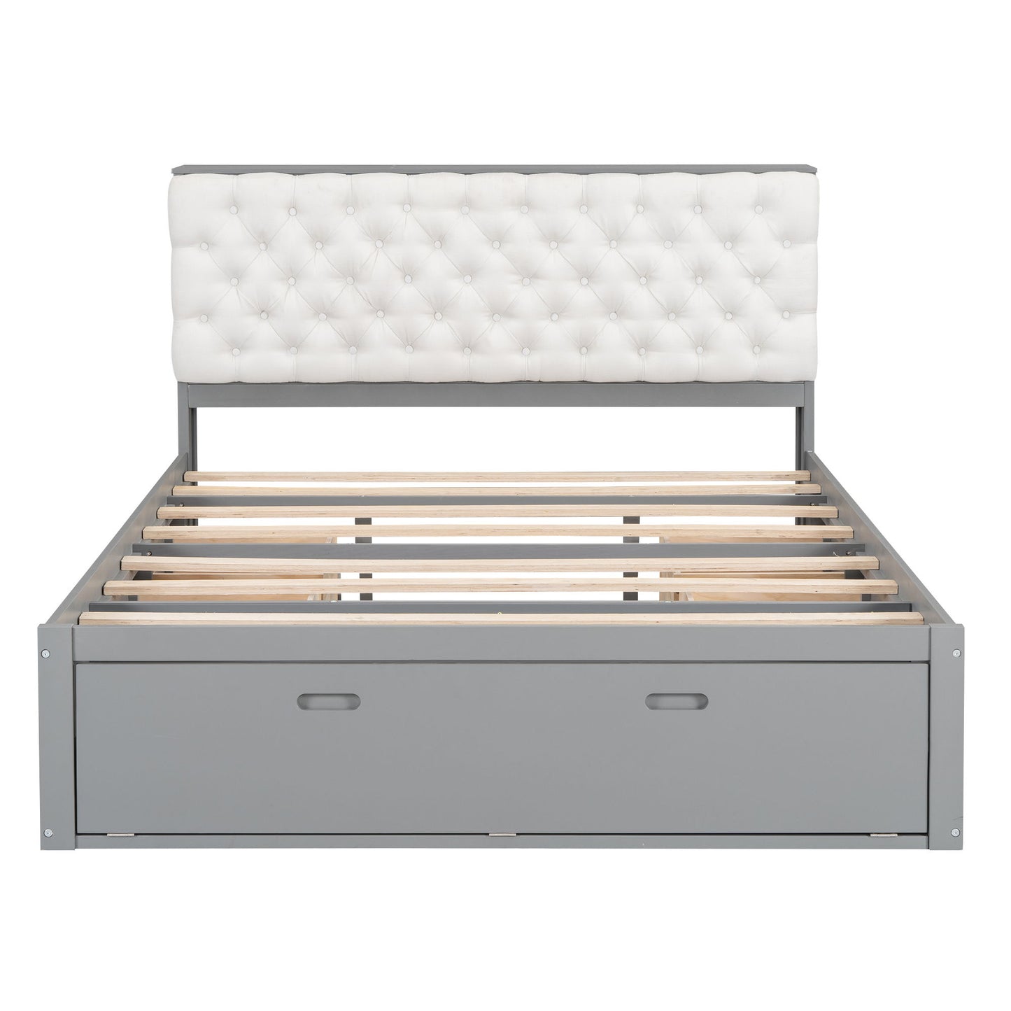 Platform Bed With Storage Headboard, Shoe Rack And 4 Drawers - The Sleep Loft - Online Mattress Showroom NYC