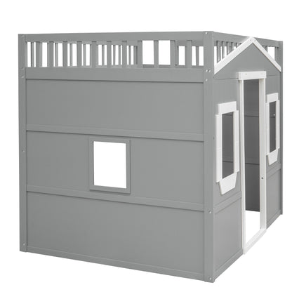 Elegant House Loft Bed With Ladder - The Sleep Loft - Online Mattress Showroom NYC