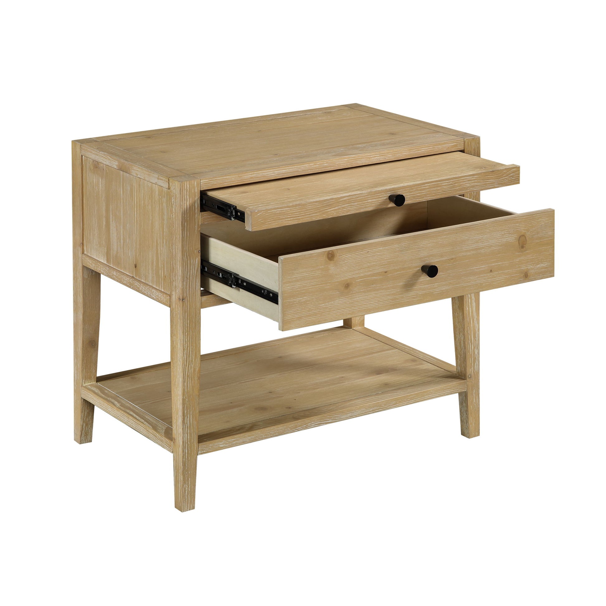 Sunveil - 1 Drawer Nightstand - The Sleep Loft - Online Mattress Showroom NYC