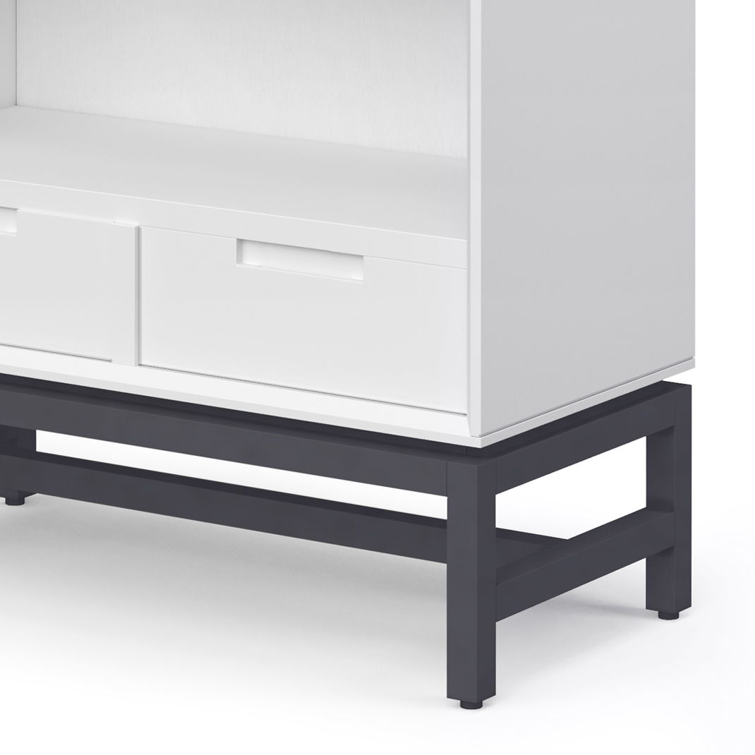 Banting - Mid Century Handcrafted Bookcase - The Sleep Loft - Online Mattress Showroom NYC