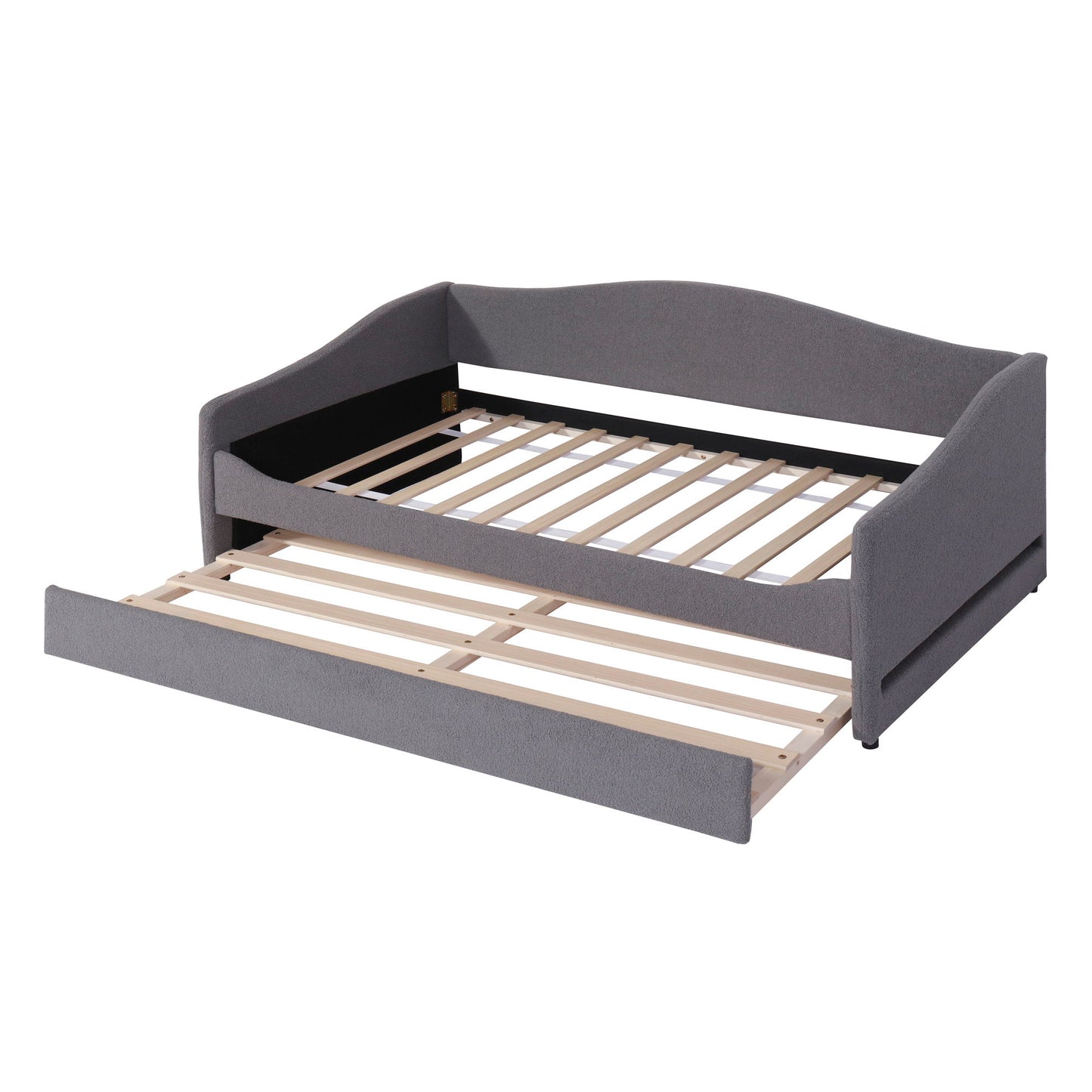 Design Upholstered Daybed With Light And Trundle - The Sleep Loft - Online Mattress Showroom NYC
