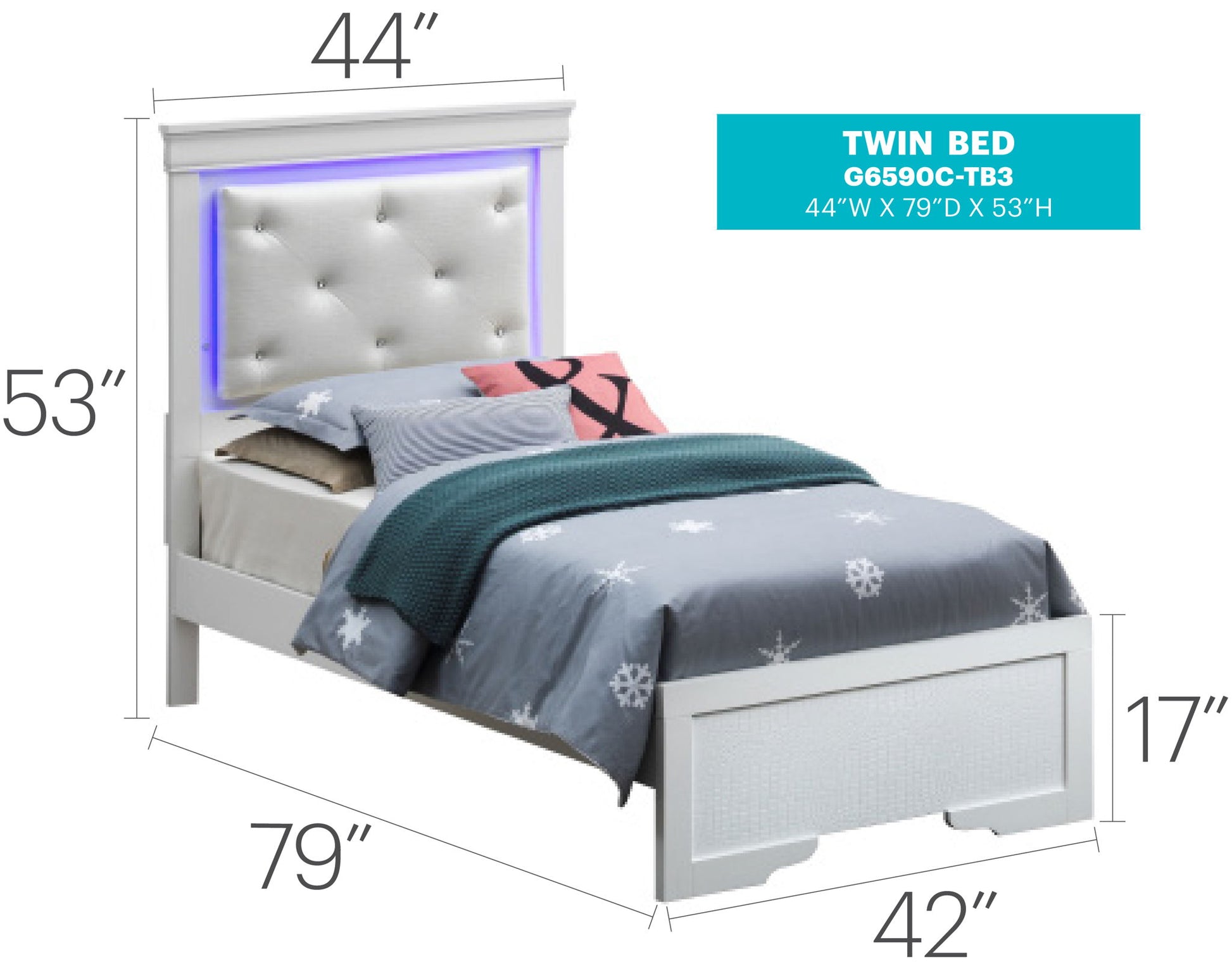 LED Elegant Bed - The Sleep Loft - Online Mattress Showroom NYC