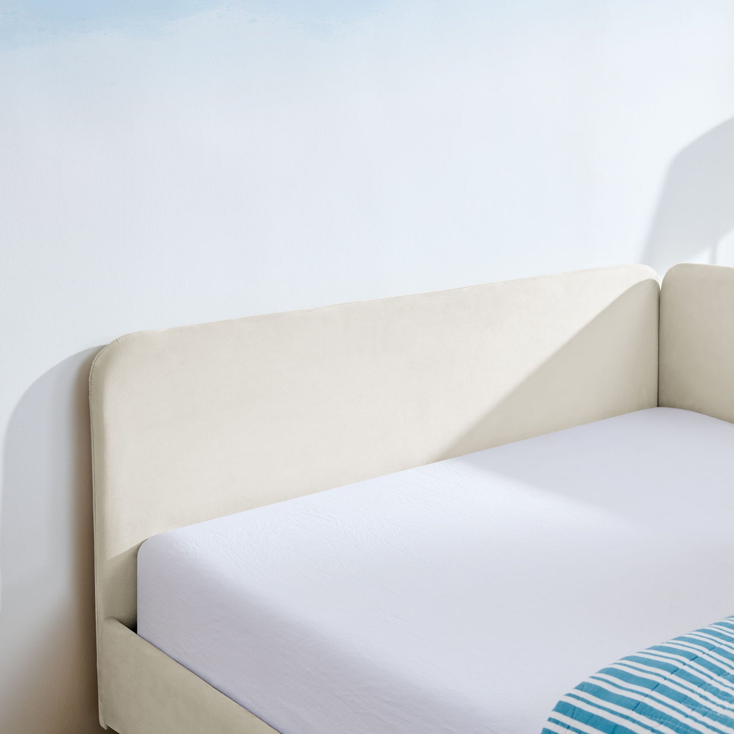 Upholstered Platform Bed Frame With 2 Storage Drawers And Adjustable Sofa Bed - The Sleep Loft - Online Mattress Showroom NYC