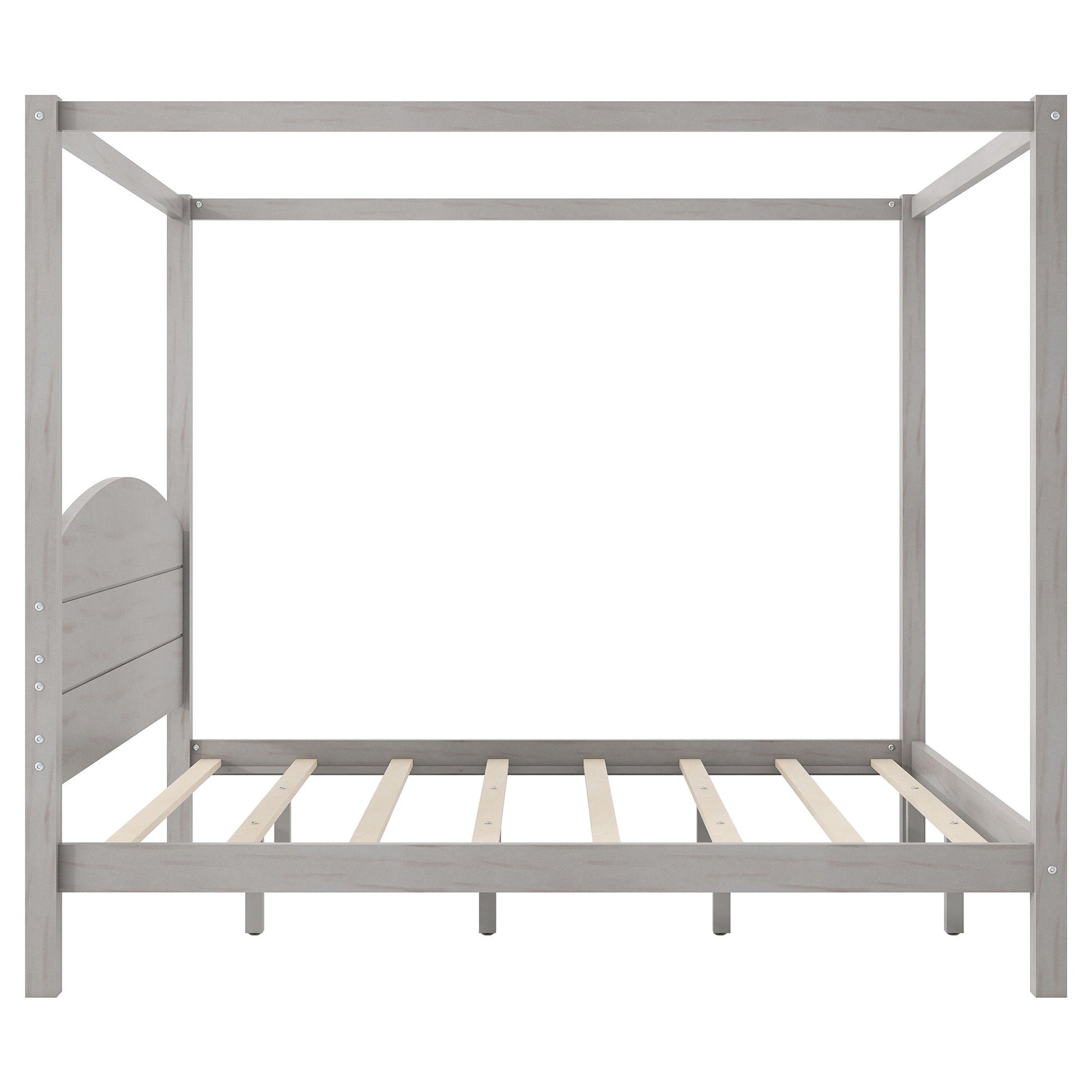 anopy Platform Bed With Headboard And Support Legs - The Sleep Loft - Online Mattress Showroom NYC
