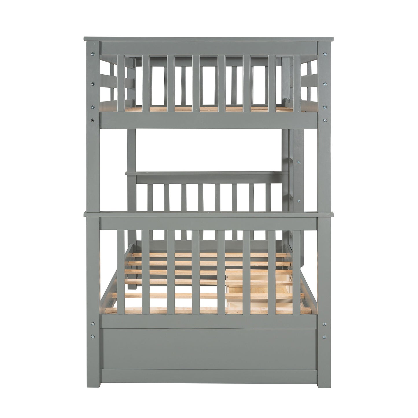 Bunk Bed With Ladders And 2 Storage Drawers - The Sleep Loft - Online Mattress Showroom NYC