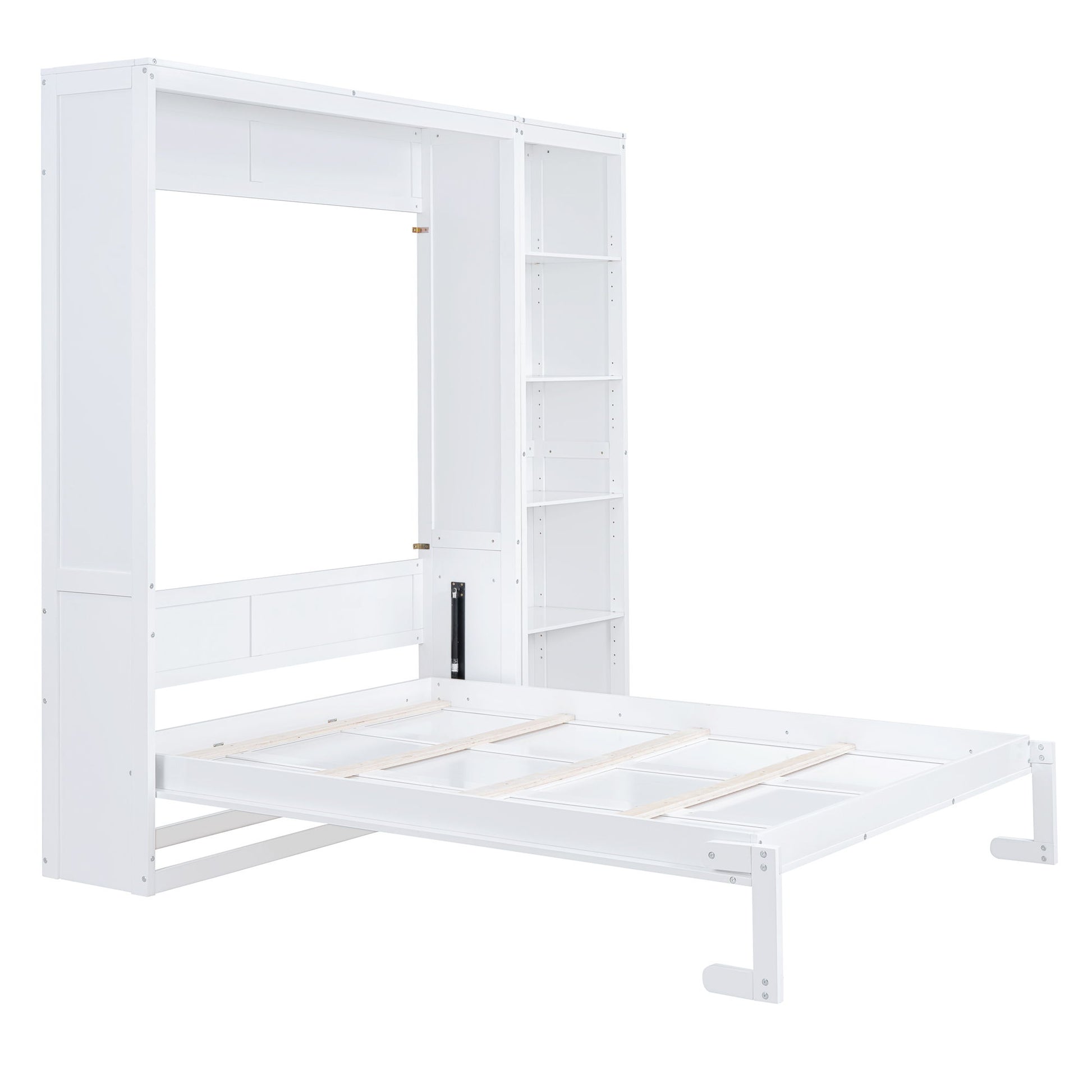 Murphy Wall Bed With Shelves - The Sleep Loft - Online Mattress Showroom NYC