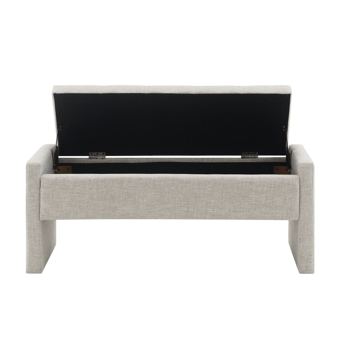Modern Upholstered Large Bed End Bench With Storage - The Sleep Loft - Online Mattress Showroom NYC
