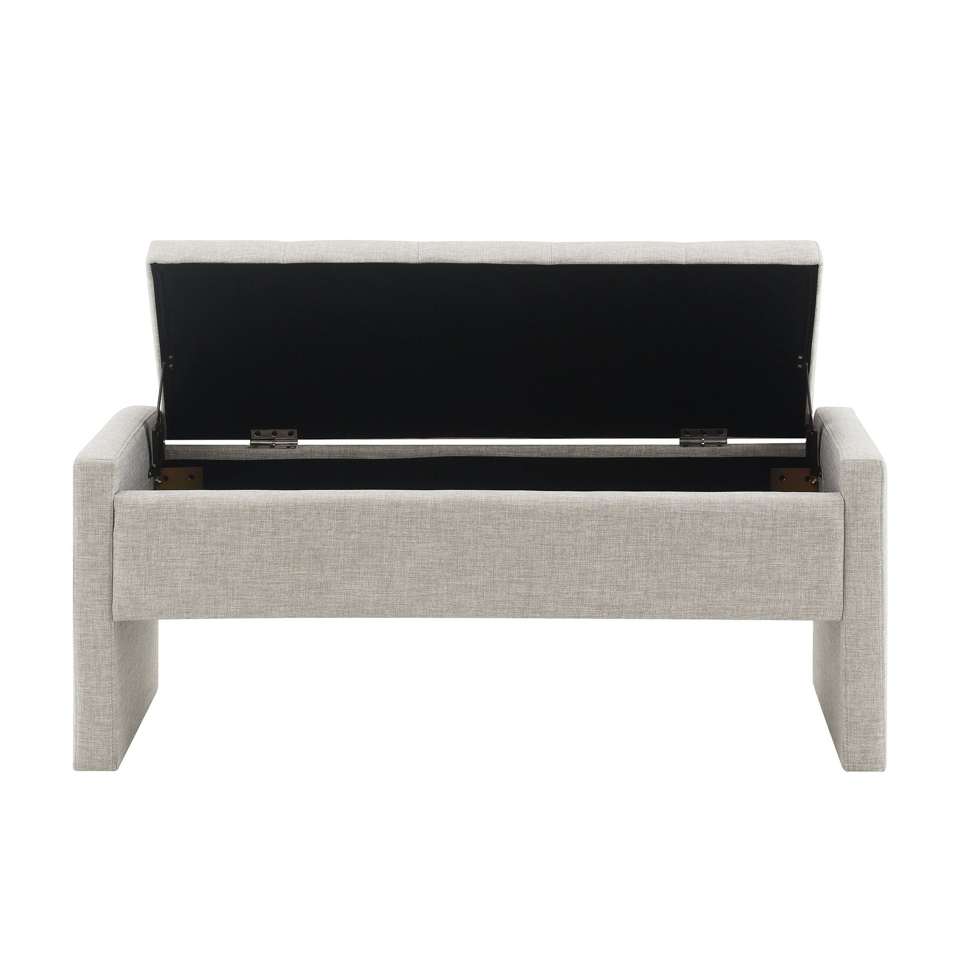 Modern Upholstered Large Bed End Bench With Storage - The Sleep Loft - Online Mattress Showroom NYC