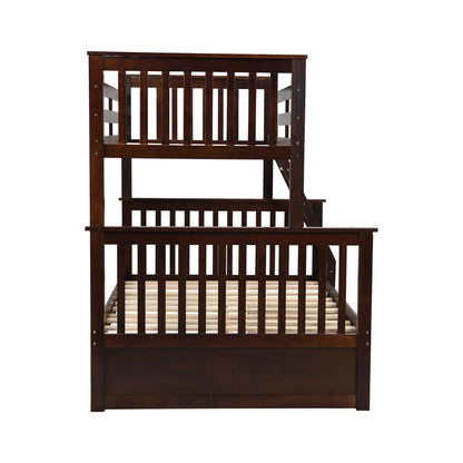 Bunk Bed With Ladder, And Safety Guard Rails - The Sleep Loft - Online Mattress Showroom NYC